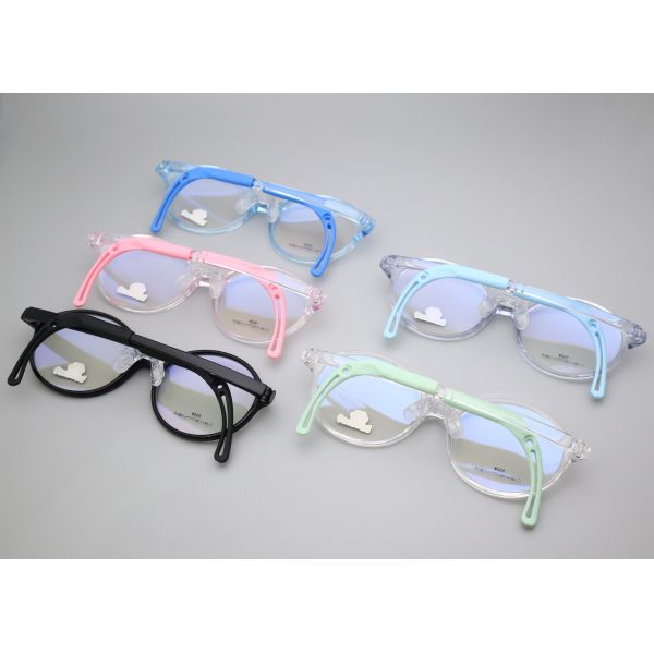High Stability TR And Silicone Kids Eyeglasses Cute Glasses 5528