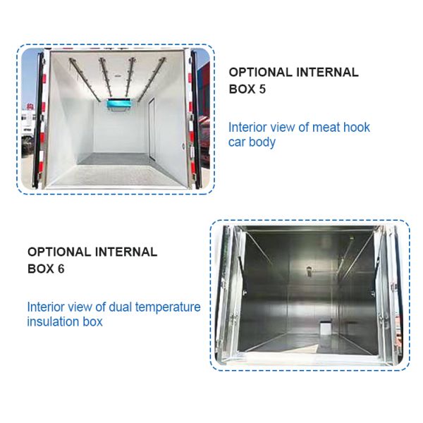 SINOTRUK HOWO Refrigerated Delivery Truck for Perishable Food 11-20T Capacity Box Dimensions L x W x H mm 4100*2100*2100