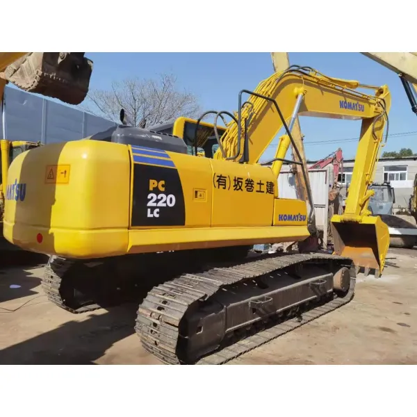 100% Original Japan Used Construction Machinery Komatsu PC220 PC220-6 PC220-7 PC220-8 Hydraulic Crawler Excavator