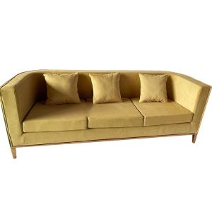 Quality Gentle Three-Person Sofa Home Hotel Furniture Living Room wholesale