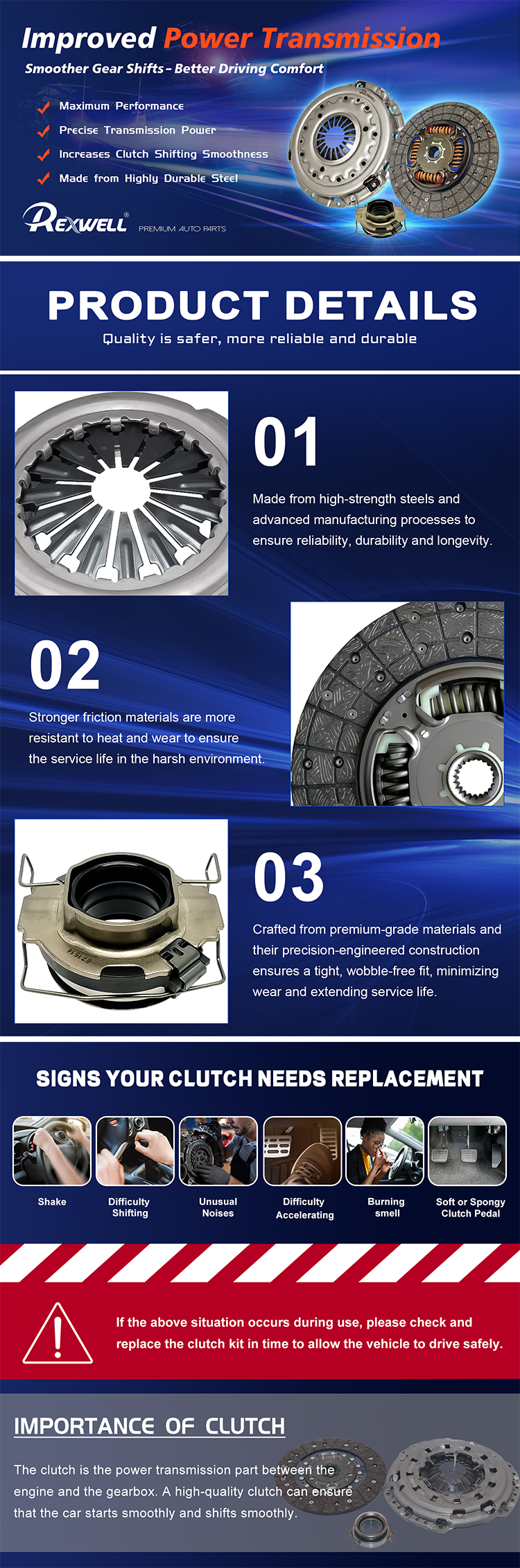 New Original Automotive Parts Dual Clutch Kit 270mm Clutch Cover & Clutch Disc Plate KM-119R 2300A074 For Mitsubishi L200 4N15