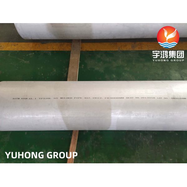 STAINLESS STEEL WELDED PIPES A358 CL.1 CL.3 TP321 PIPE PLAIN END