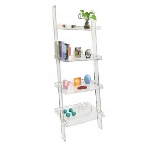 Quality 4  Tier Plant Acrylic Book Rack Display Shelf Home Decoration wholesale