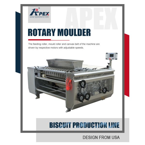 Multifunction Industrial Biscuit Making Processing Machine Biscuit Machine Rotary Moulder