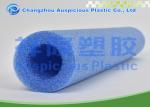 Blue Epe Foam Tube Closed Cell Pipe Insulation For Goods Package / Heat