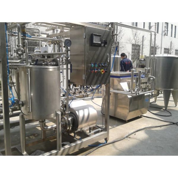 High Quality Complete Yogurt Processing Line SUS304/316 Yogurt Machine With PLC Equipment For Dairy Factory Turnkey Project Solution