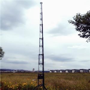 30M Portable Winch Up Aluminum Telescoping Antenna Tower