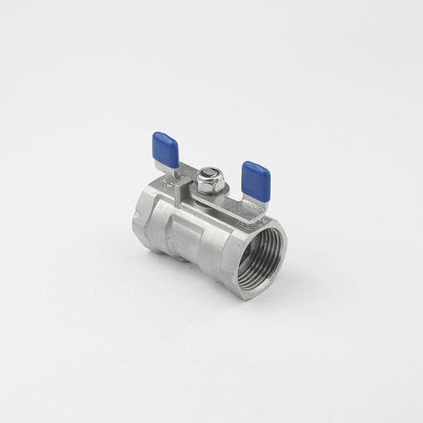 1PC Stainless Steel Internal Thread Ball Valve with Butterfly Handle Model NO. Q11F-16P