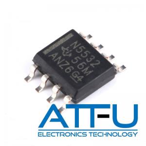 Quality Dual Channel Operational Amplifier IC , 10 MHz Low Noise Op Amp IC NE5532DR wholesale
