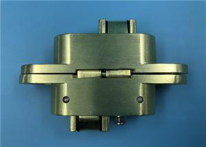 Quality Satin Brass Concealed Gate Hinges / Industrial 180 Degree Door Hinge wholesale