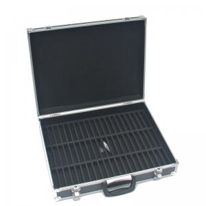 Quality Aluminum Tool Case With Foam Case 60 Aluminum Cassette Hard Carrying Case wholesale