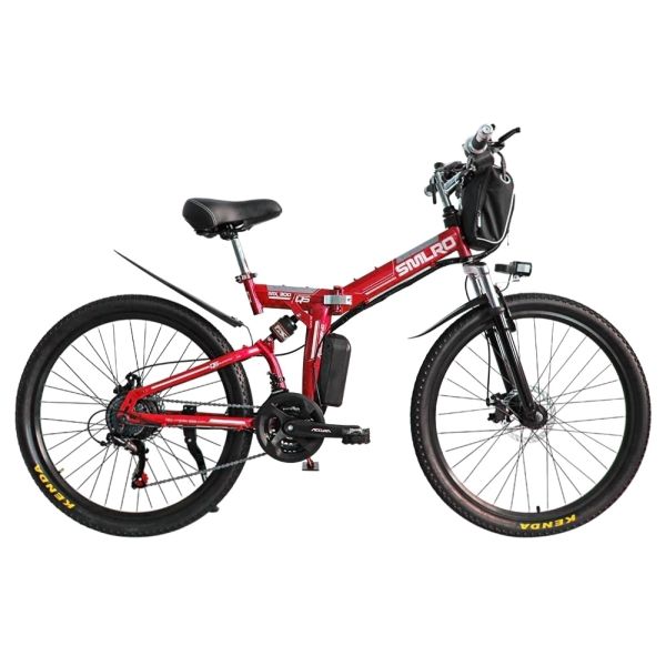 48V 24 Inch Electric Bike 1000 Watt SHIMANO 21Speed Geared 6061Alu Frame
