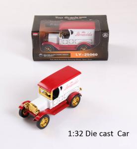 Quality Best products Electric car oldtimer car models 1:32 Diecast car for sale wholesale