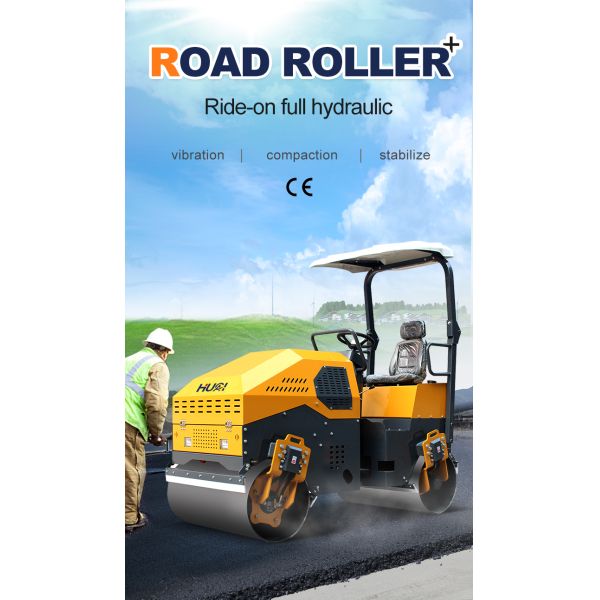 45KN Exciting Force Mini Static Road Roller for Easy Maneuverability and Control