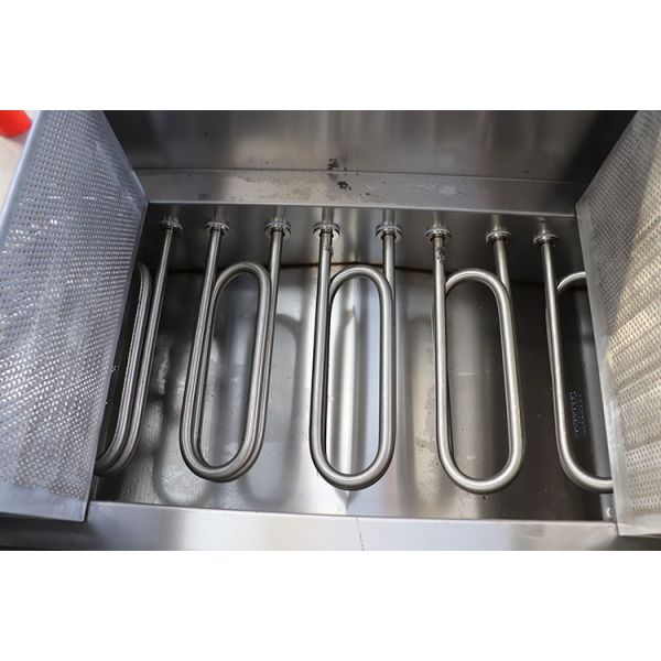 Two Baskets Snacks Frying Machine Electric Pressure Deep Fryer For French Fries