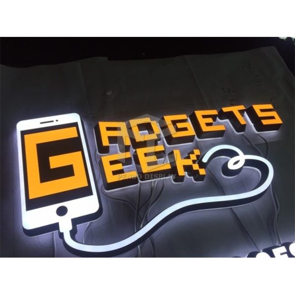 Painting Mobile Phone Display Showcase Cell Phone Kiosk