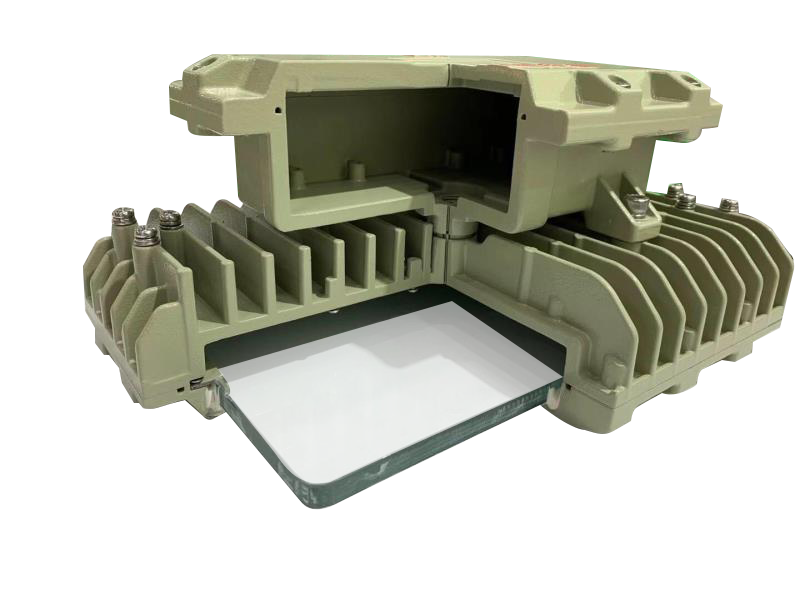 Install circling & Round Explosion proof flood light fixtures 6250 lumen to 19500 lumen