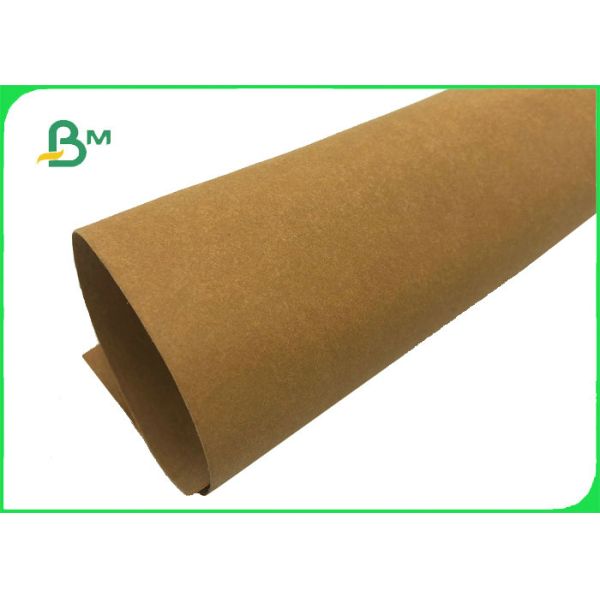 Good Toughness Colorful Red / Green Washable Kraft Natural Paper For Plant Bag