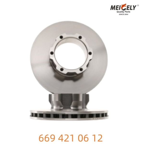 Forged Steel 669 421 06 12 Brake Disc Unrivaled Strength For Mercedes-Benz