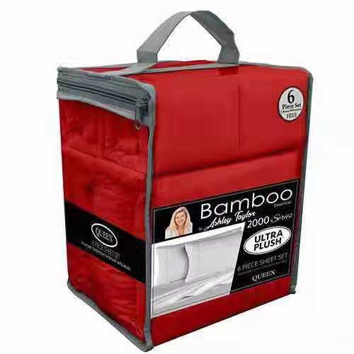 Super Soft Brushed Microfiber 1800 Thread Count Luxury Egyptian Trim Bed Sheet Set 6pcs