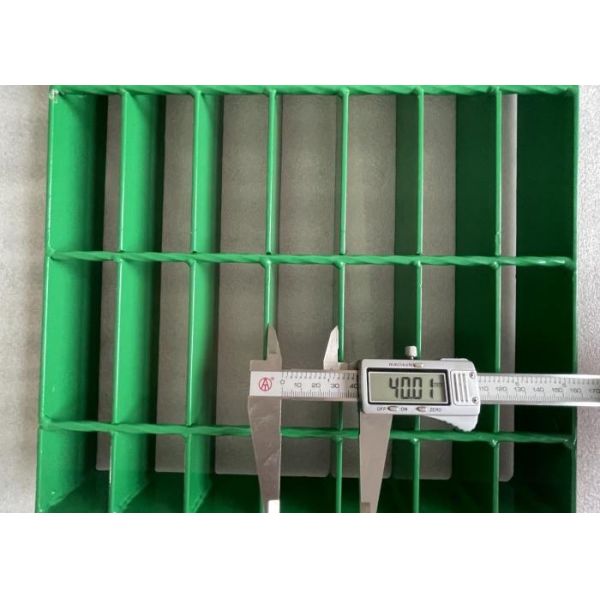 40mm Powder Coated Steel Bar Grating for Safety Fencing
