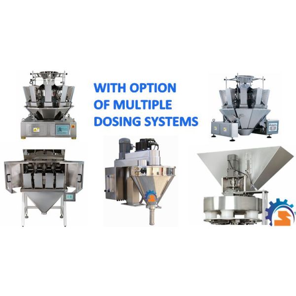 Automated Packing Machine , Vertical Form Fill Seal Packaging Machine For Pecan