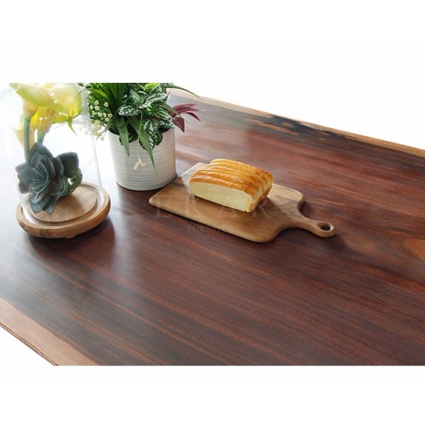 Northern European 6 Seater Solid Wood Dining Table Designs FL-T063