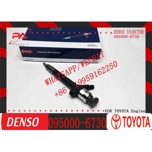 Hot Sale Fuel Injector 095000-6730 095000-7710 Fuel Injector Assembly 23670-51020 23670-59035 For Toyota 1VD-FTV