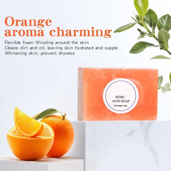 Skin Lightening Handmade Soap Bar Beauty Kojic Acid Face Soap