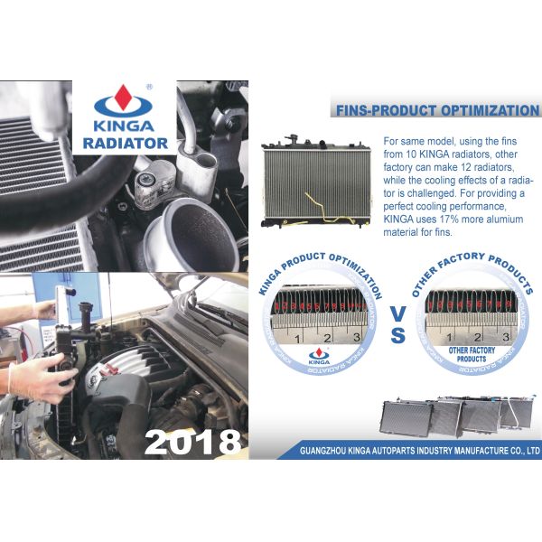 2015 NISSAN QASHQAI J11 Aluminium Car Radiators / Silver Color Plastic Radiator Replacement