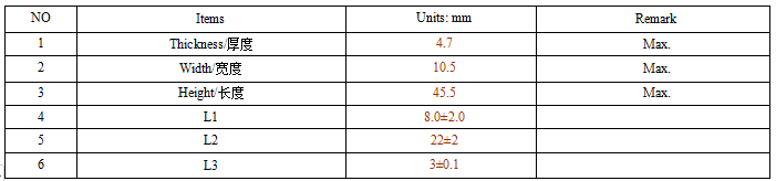 Bluetooth 471045 180mAh 3.7V Lithium Polymer Battery pure cobalt