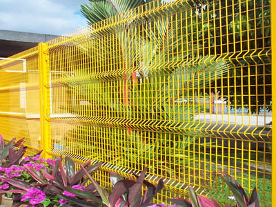 3D wire mesh fence panels