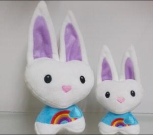 Quality 3 inch Stuffed Plush Easter Bunny/Rabbit Toys OEM service ,customs toys only for show wholesale