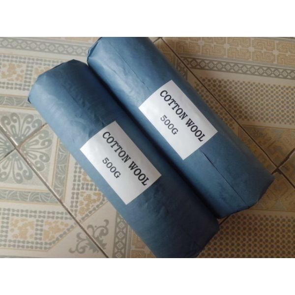 100% cotton Medical absorbent cotton wool roll with different weight