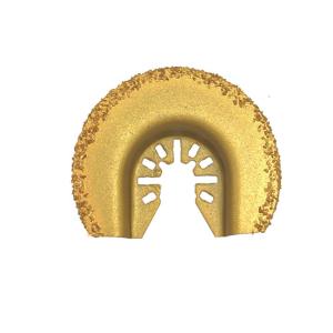 Quality Brazed 64mm Oscillating Saw Grout Blade With Alloy Grit wholesale
