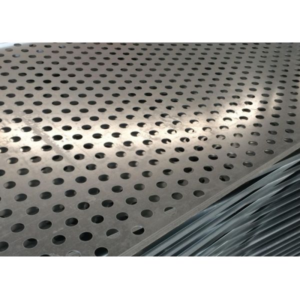 316 Stainless Steel Perforated Metal Sheet , W2m Punched Stainless Steel Sheet