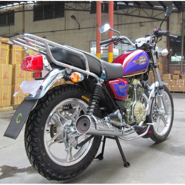 CDI GN Chopper Street Bike Disc Brake Type Purple Color 120km/h Max Speed