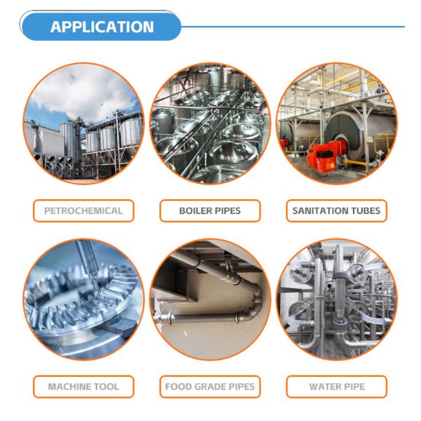 SS304 Stainless Steel Pipe Price From Factory