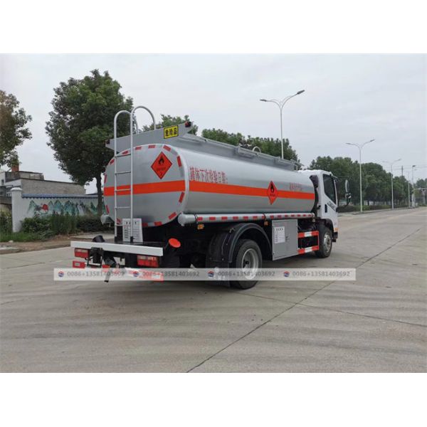 FAW Brand 8ton New Left Hand Drive Fuel Bowser Price Oil Fuel Truck With Dispenser