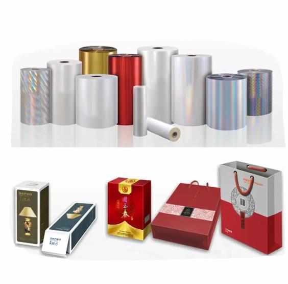 Food Packaging Bopp Thermal Lamination Film with Soft and Tear-Resistant Material