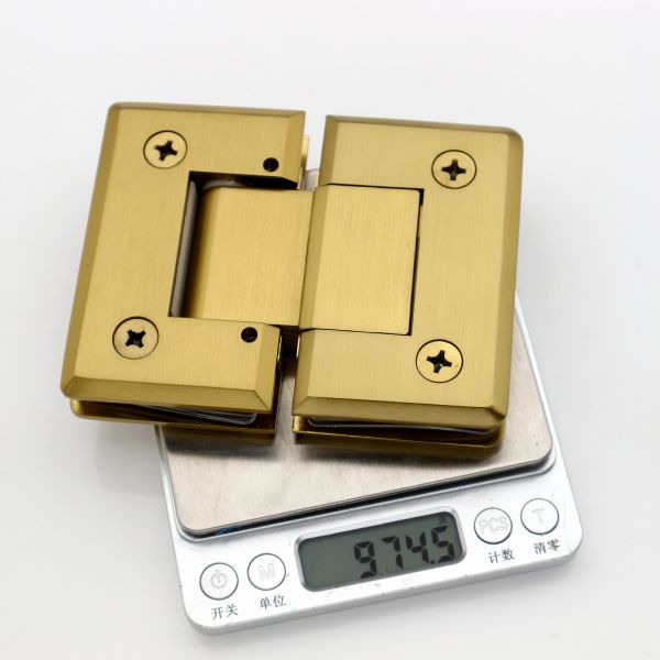 Modern Design 180 Degree Brass or Stainless Steel Glass Hardware Bathroom Door Shower Lifting Hinge