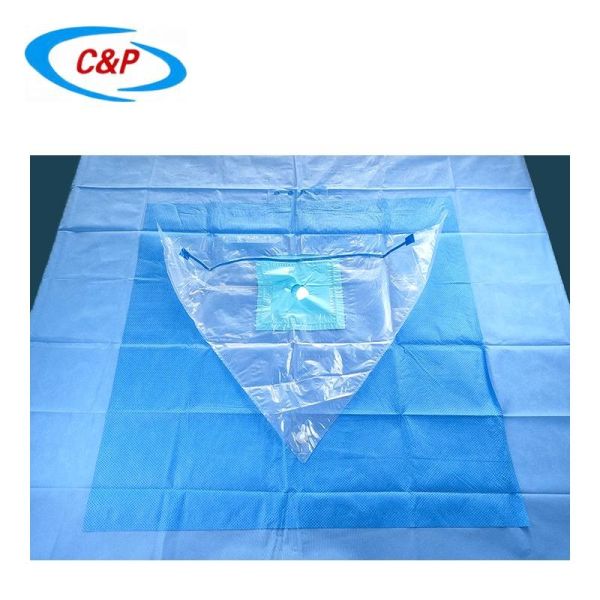Breathable Blue Arthroscopy Drape With SMS Fabric OEM Service Available For Knee Orthopedic Surgery