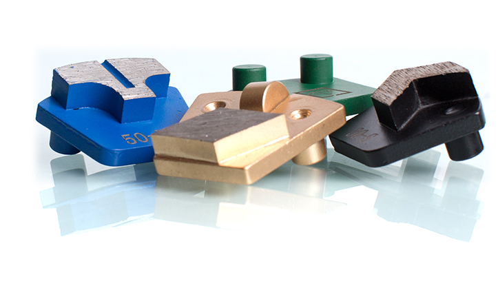 High Quality Z Shape Segments Diamond Grinding Tools for Werkmaster Grinder