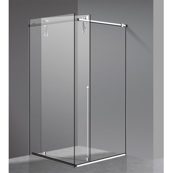 Surface Smooth Glass Sliding Door Fittings Erosion Resistant Shower Door Pulley