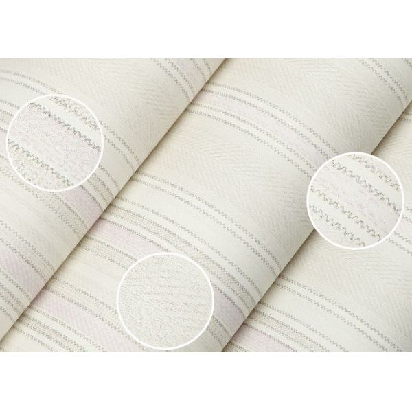 Simple Fashion Grey Modern Striped Wallpaper , Modern Self Adhesive Wallpaper For Hotel Room