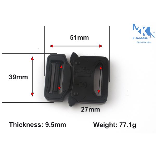 Zinc Alloy Custom Camo Elastic Waist Belt Buckle For Army Nylon Tactical Belt