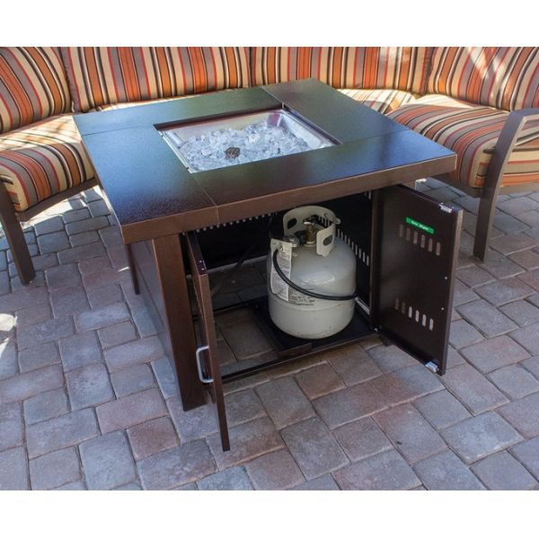 Bronze Finish 50000 BTU Propane Gas Firepit Yard Heater GS-F-PC Propane