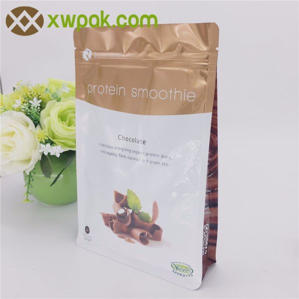 Strong Sealing Side Flat Bottom Bag Custom Printing Coffee Packaging Bag With Valve