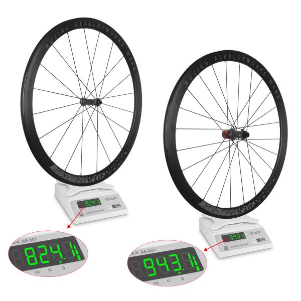 Diamond Shaped 700c Clincher Wheelset V Brake Aluminum Alloy 50mm Height For Disc Brake