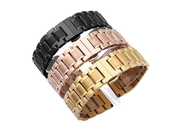 Solid Band Quartz Silver Watch , Men Stainless Steel Designer Watches Water Resistant